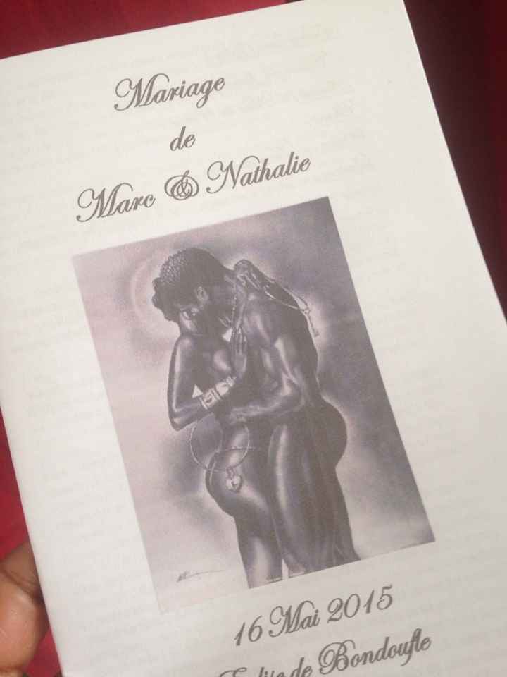 Marque place et livret finis - 2