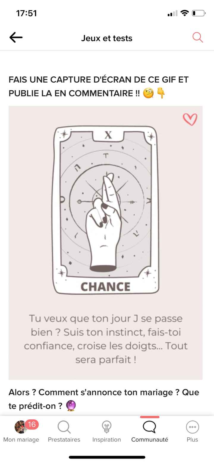 La chance te sourit 🔮😃 - 1
