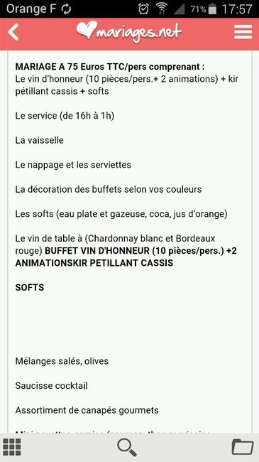 Les filles du 91 ou se trouve votre salle de réception ? - 1