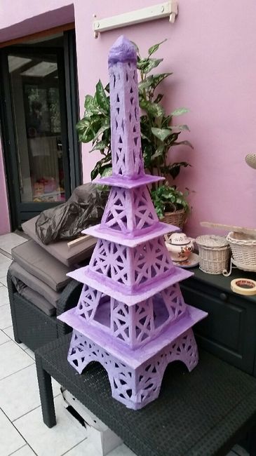 Préparatifs thème paris  pour   le 9 juillet - 3