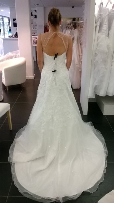 Le dos de ma robe