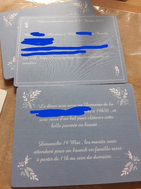 CARTON REPAS RECTO VERSO