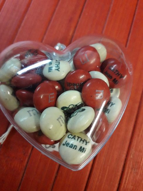 Dragées et M&ms - 6