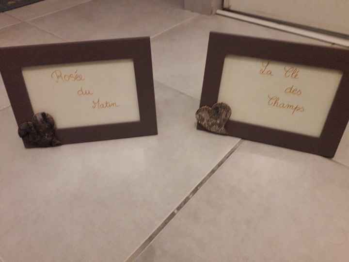 Un peu de déco pendant le week-end pluvieux.  Merci à mes filles, mon Officiante et ma témoin 😘😘😘😘 -