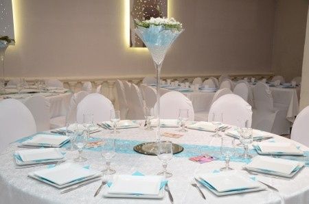 ma déco bleu turquoise et argent