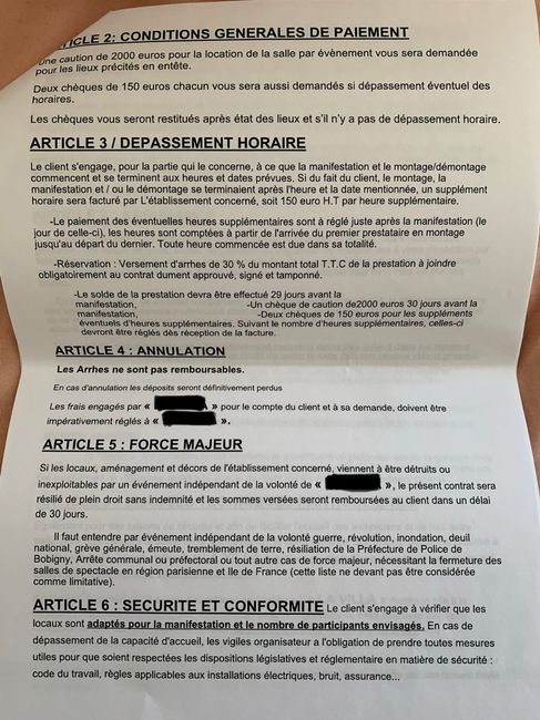 Propriétaire de la salle injoignable - 1