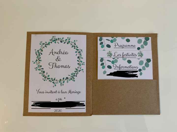 Faire-part terminés!! - 1