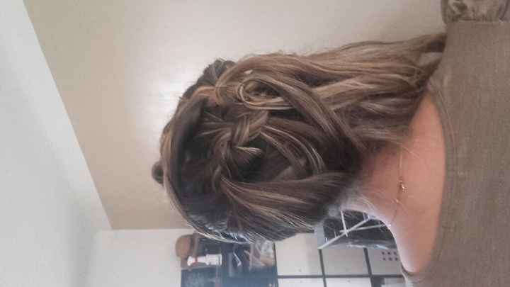 Essai coiffure et maquillage - 1