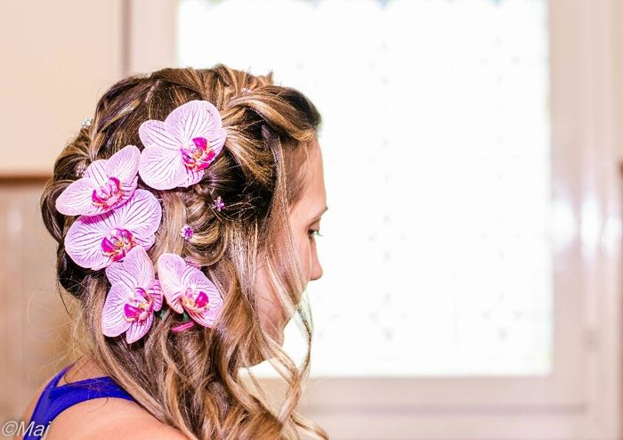 Chignon de côté laché - 2