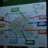 Plan de tables : Ballade à Paris (en amoureux)