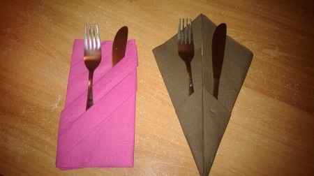 serviettes