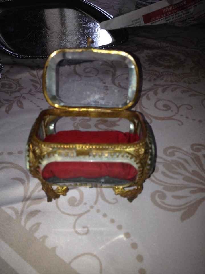 Coffret pour les alliances - 2