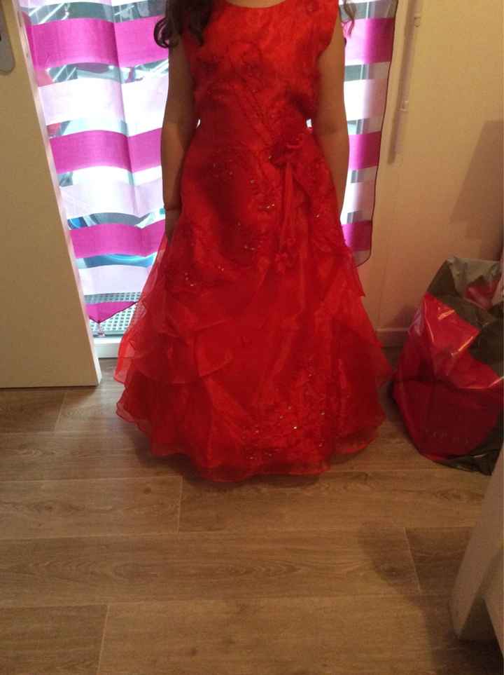 Robe de ma fille arrivée!!! - 1