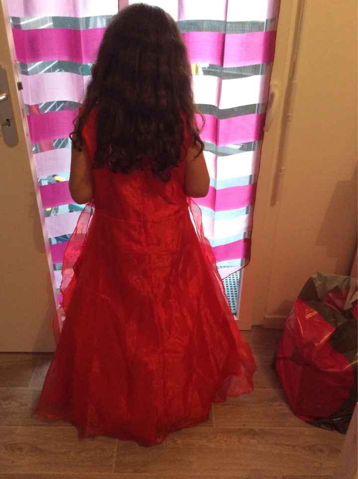 Robe de ma fille arrivée!!! - 2