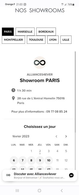 Recommandations boutiques et marques d'alliances 💍 6