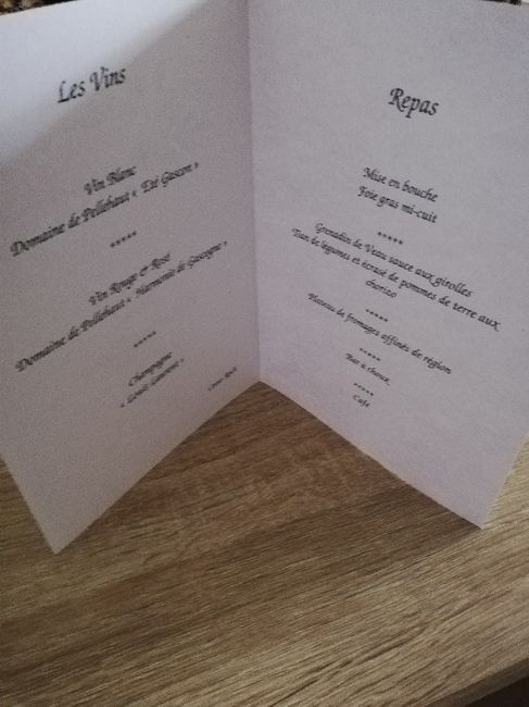 Le Menu - 2