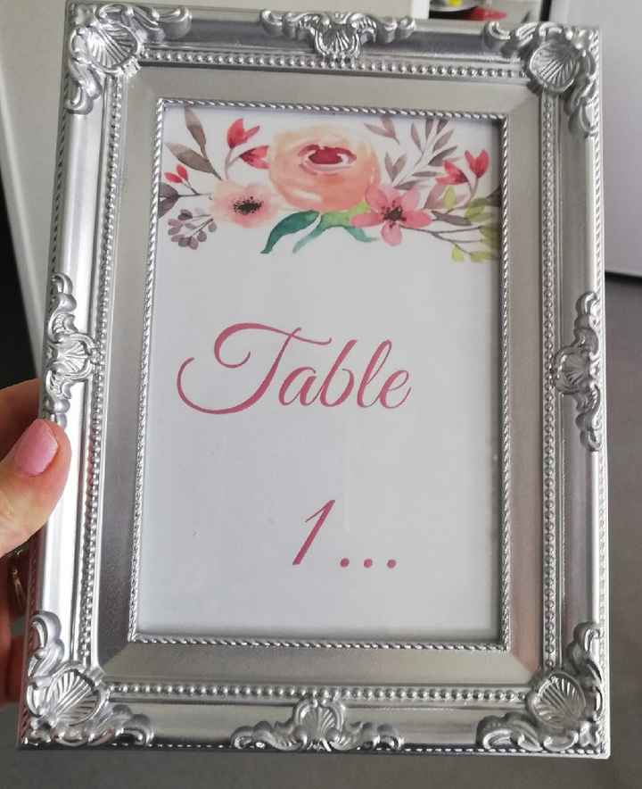 Numéro de table - 1