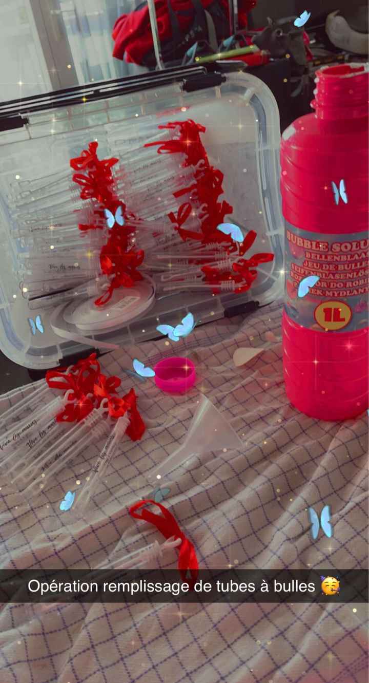 Préparation sacs invités - 1