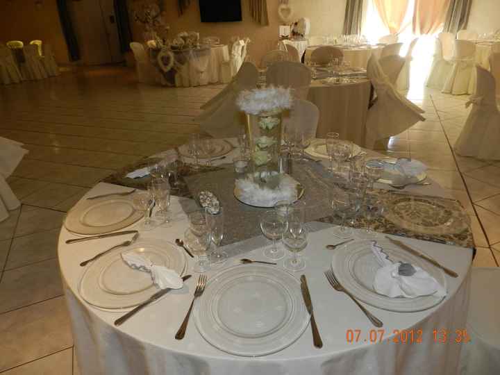 la table
