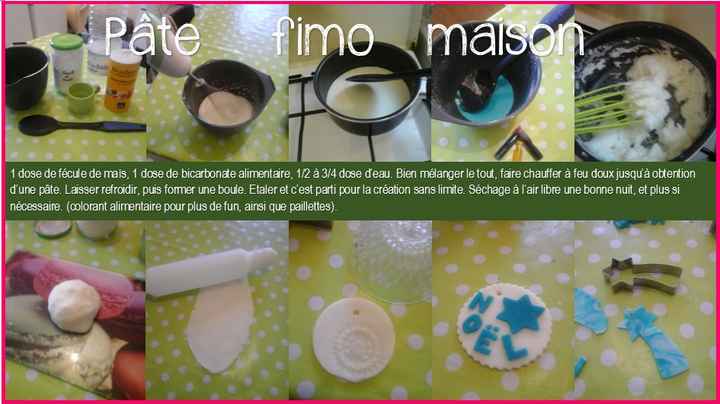 tuto pâte fimo maison