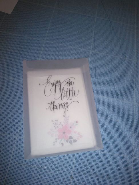 Pochette mouchoirs "larme de joie/tear for joy" - 1
