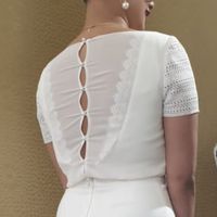 Le dos de ma robe sera ___ - 1