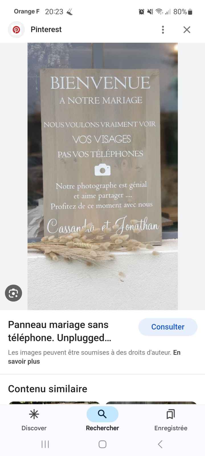 Cérémonie déconnectée - 1