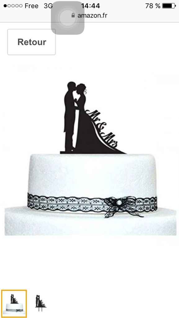 Cake topper - 1