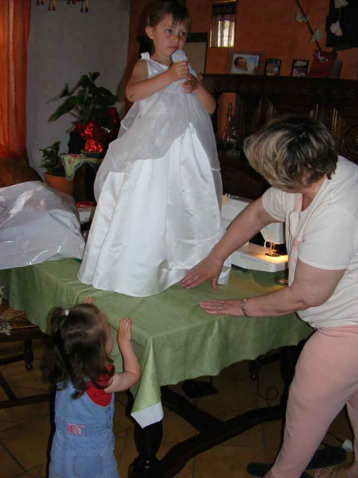 Lara et sa robe