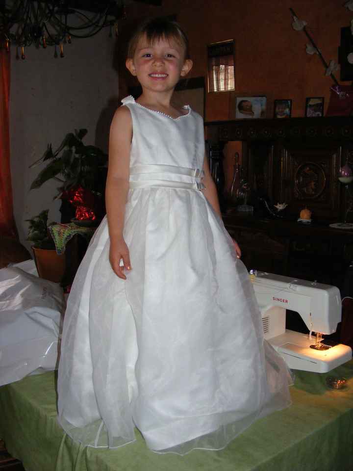 Lara et sa robe