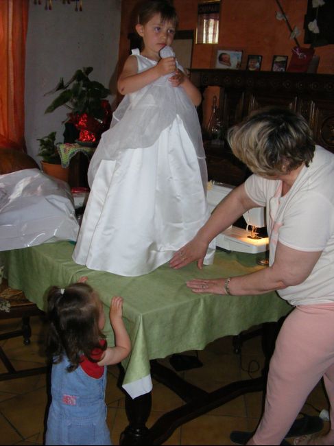 Lara et sa robe