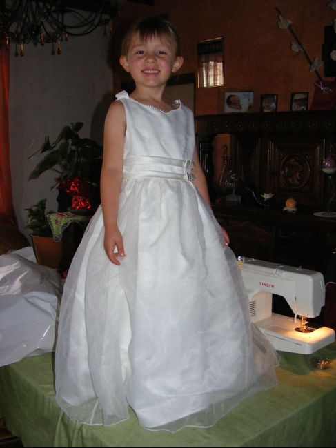 Lara et sa robe