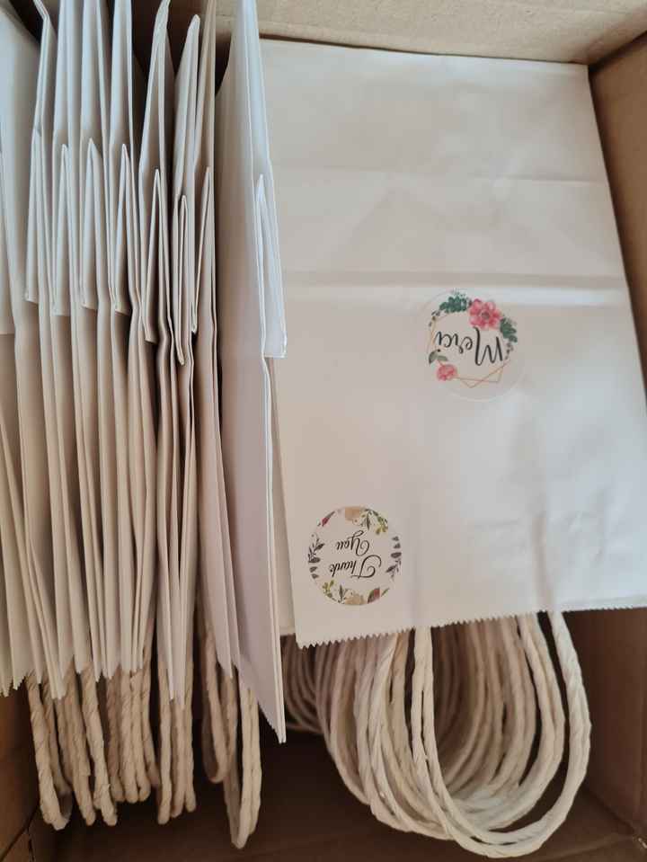 Sacs cadeaux invités - 1