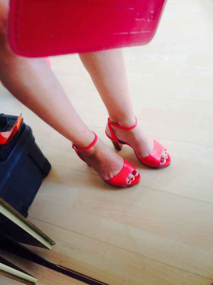 Chaussure rouge enfin trouvé!soulagé - 2