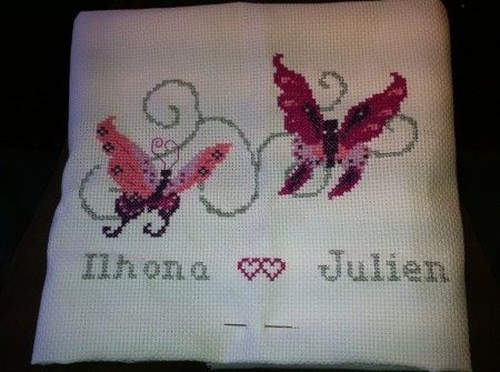 Coussin pour les alliances. - 1