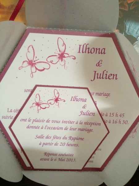 Photo de vos faire part!!!!! - 3