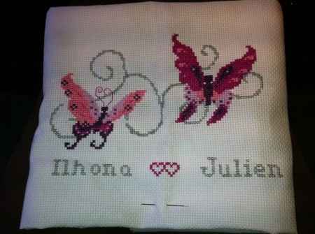 Coussin pour les alliances. - 1