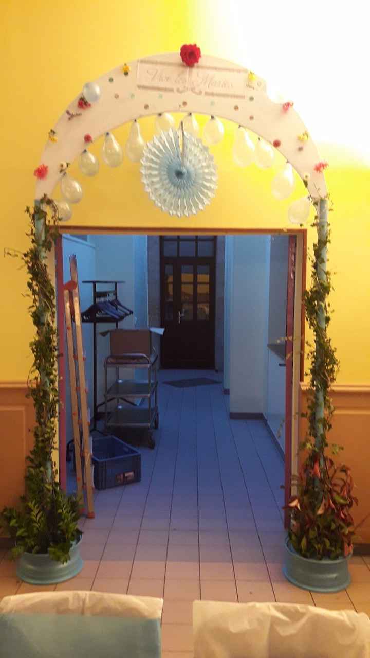 Notre arche, photo prise le vendredi soir ^^