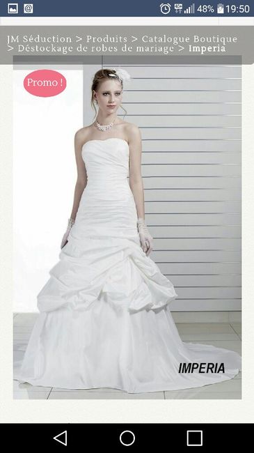 Robe de mariée - 1