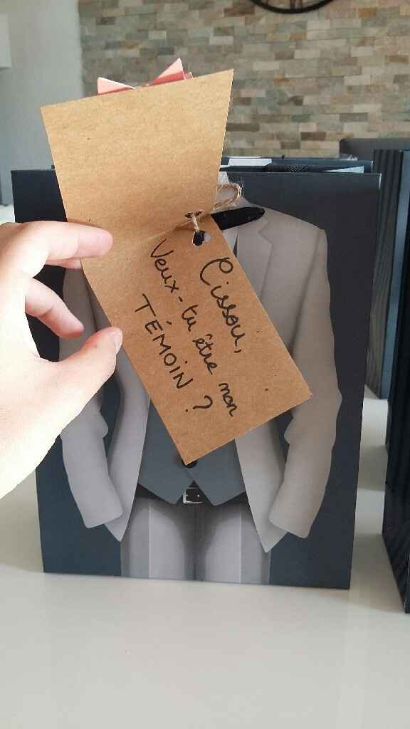 Cadeaux temoin / garçon d'honneur - 2