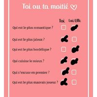 Toi ou ta moitié ? 💕 - 1