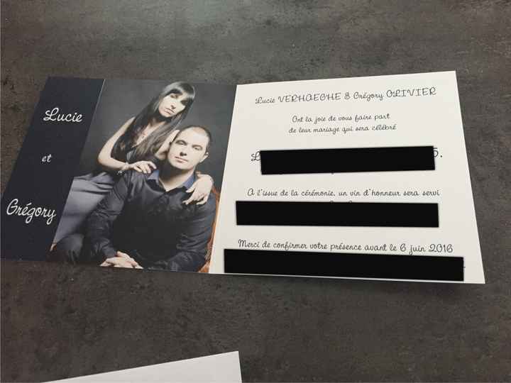 Faire part reçu et avis fairepartcréation - 1