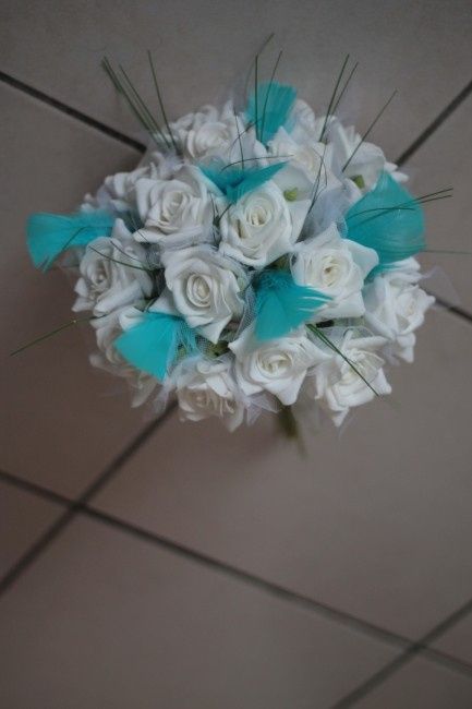 Bouquet avec plumes