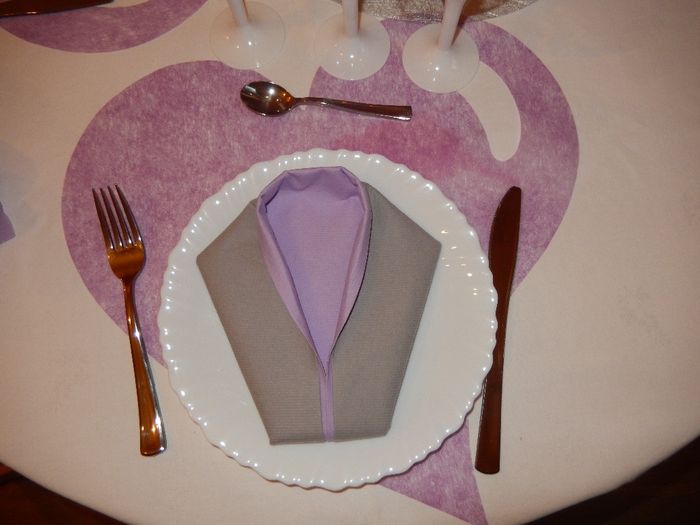 essais 3 pliage de serviettes