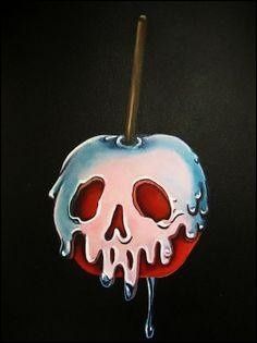 La fameuse pomme empoisonnée du Blanche Neige