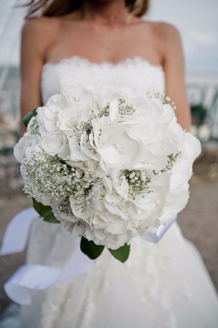 Bouquet d'hortensias