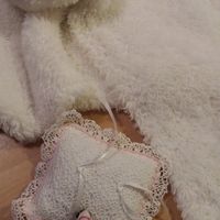 coussin alliance et étole faits par maman ^^