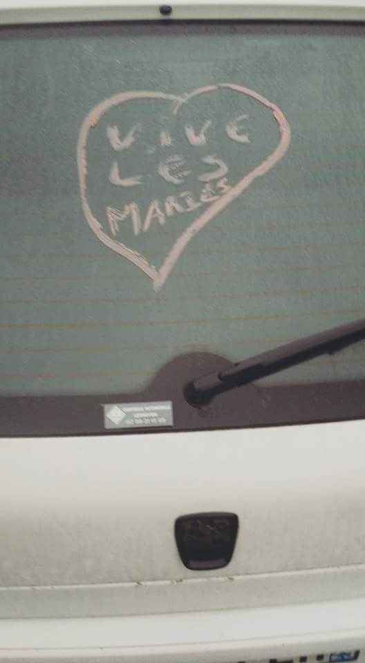 Ma voiture décorée à J-321 par...