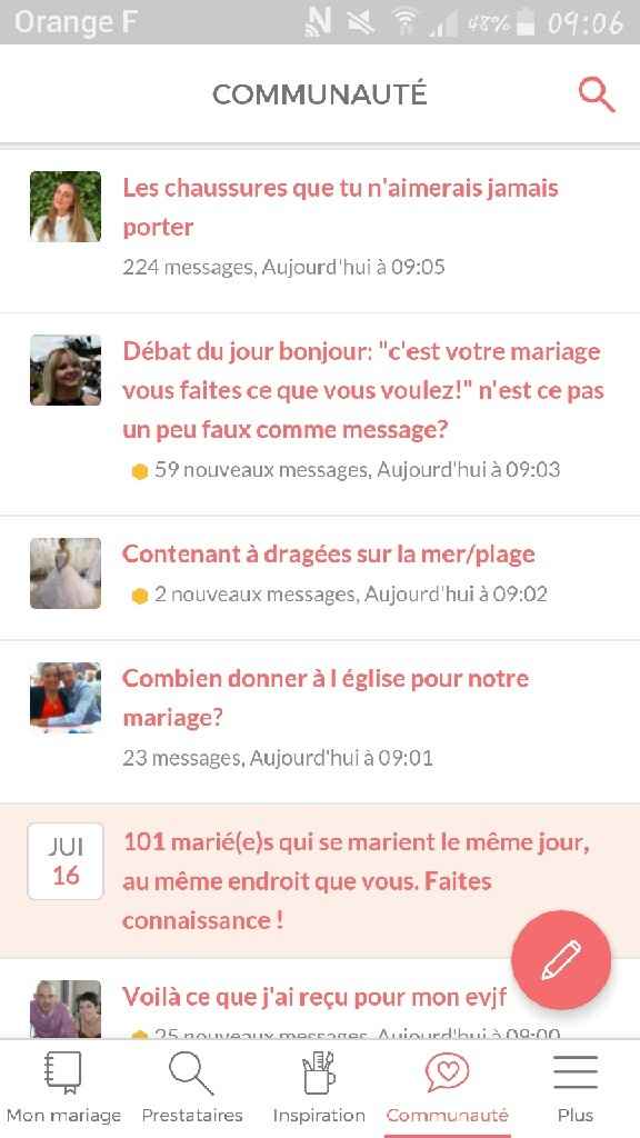 Comment faire sur l'application !? - 1