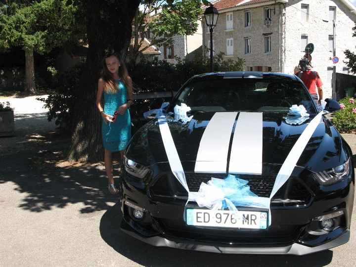 Voiture des mariés, Mustang